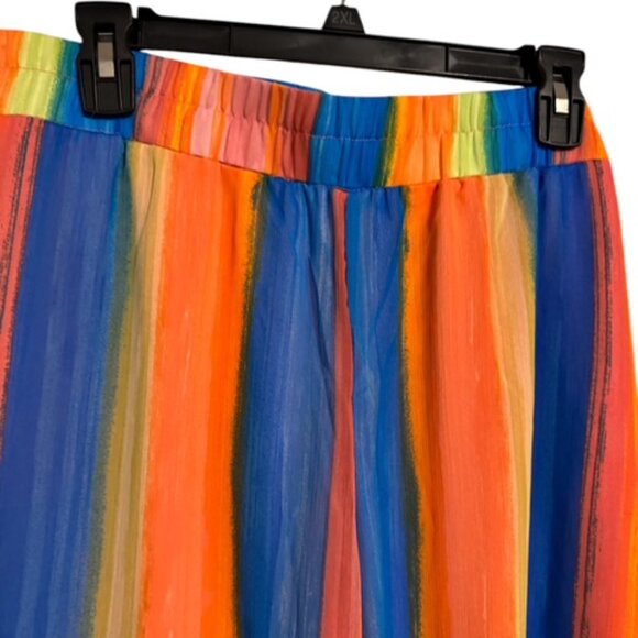 ❤️NWT PERFECT for SPRING/SUMMER/BEACH PALAZZO PANTS  SIZE: LARGE - Picture 3 of 8